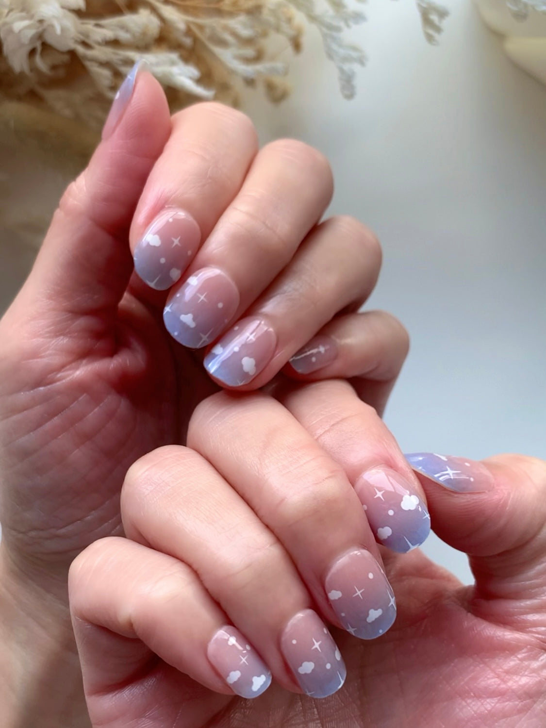 Belt of Venus Semi-Cured Gel Nail Stickers