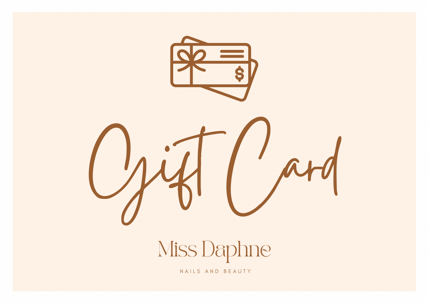 Miss Daphne Gift Card