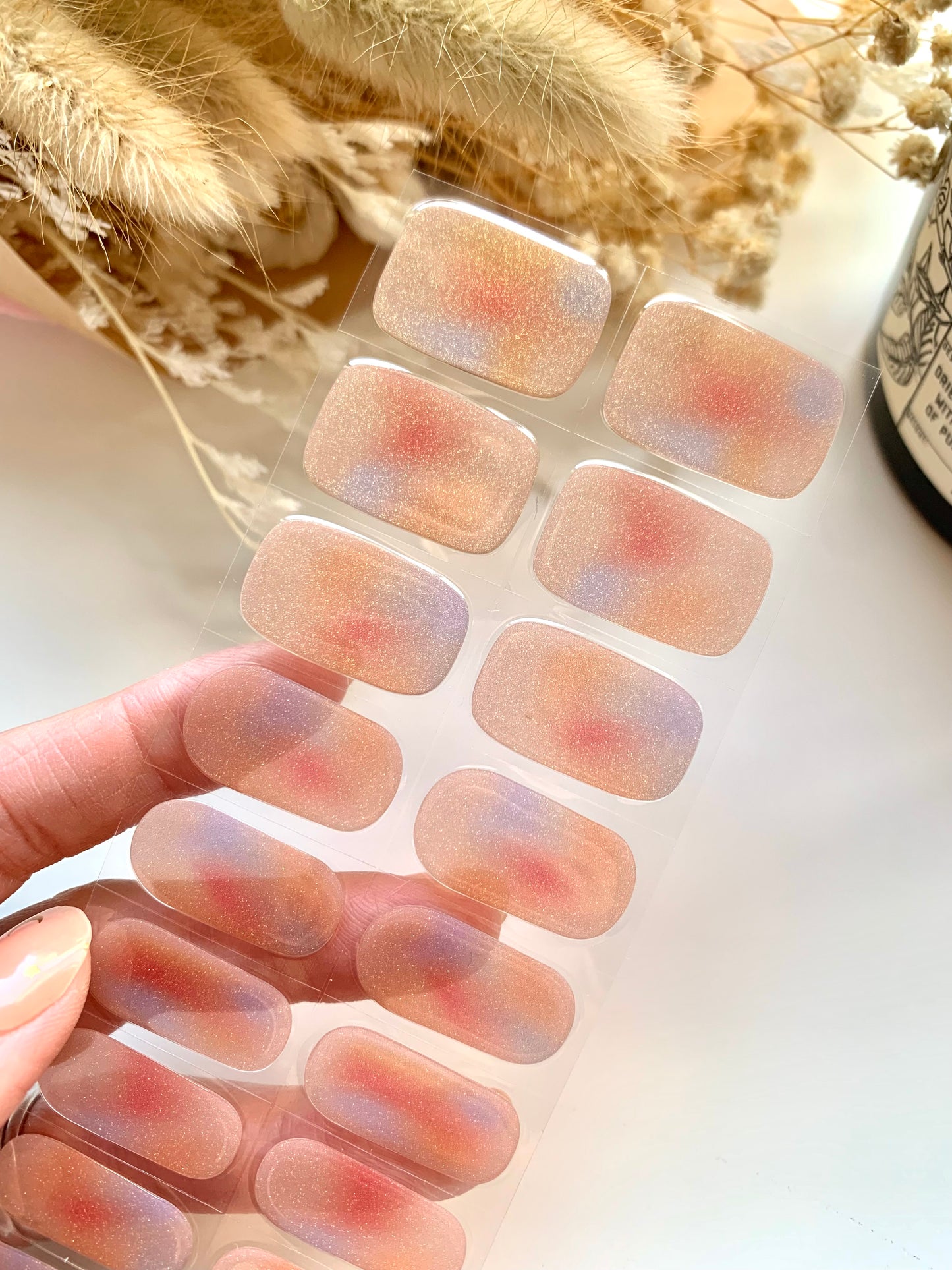 Flare Semi-Cured Gel Nail Stickers