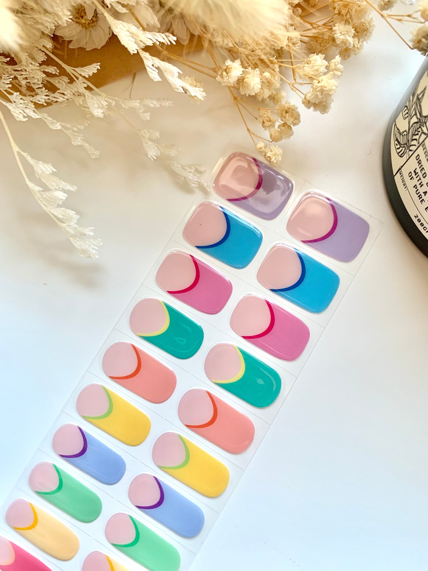 Arpeggio Semi-Cured Gel Nail Stickers