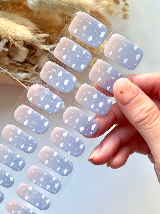 Belt of Venus Semi-Cured Gel Nail Stickers